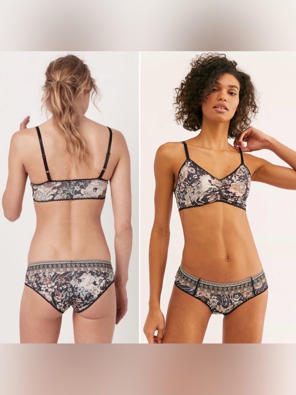 Spell amethyst bloomer and bralette in nightfall. Size L. New. Never worn